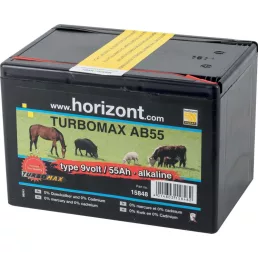   Szárazelem TURBOMAX Horizont AB55, alkáli, 9 V, 55 Ah 15848