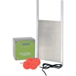 Csirkeajtó-készlet komplett automatikus - 220 x 330 mm