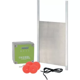 Csirkeajtó-készlet komplett automatikus - 300 x 400 mm