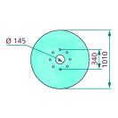 Csúszótányér Niemeyer 14374, 014374