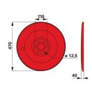Csúszótányér Niemeyer 014496