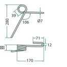 Magtakaró pálca hátsó Hassia 3537046, D033299