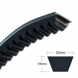 Ékszíj ConCar fogazott XPC 22x18 - 3667 Li