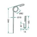 Magtakaró pálca Brix 97500