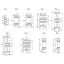 Ékszíjtárcsa profil SPZ 3 pályás, 2012-es kúpos szorítóhoz - 116 mm