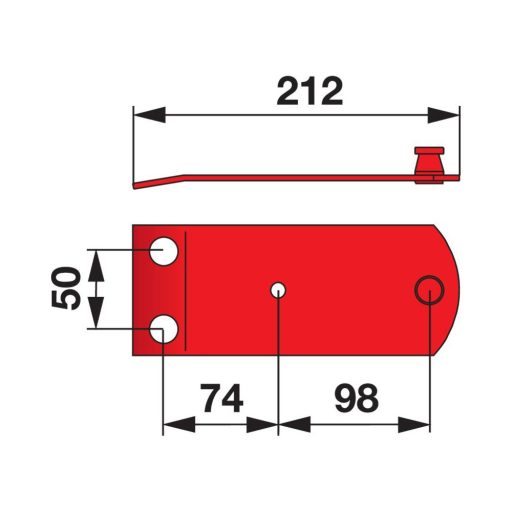 Kaszapenge tartó Fella 121879