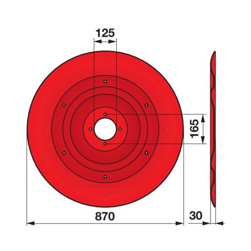 Csúszótányér Fella 140129