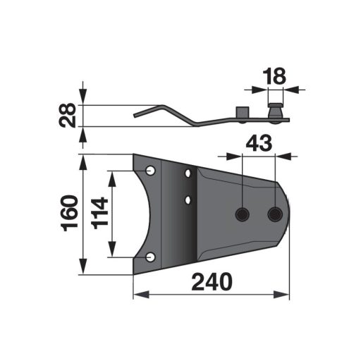 Kaszapenge tartó Fella 140308