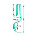 Nyomlazító kapa Taarup 18010.5014