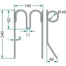 Magtakaró pálca Amazone 3593400