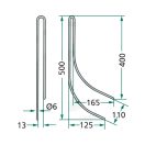 Magtakaró pálca Gruse 18010.ST-GRU