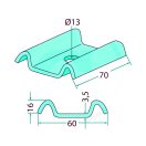 Magtakaró pálca tartólap 70 x 60 x 3,5 mm
