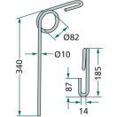 Magtakaró pálca Nordsten 02060500
