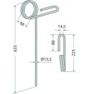 Magtakaró pálca Köckerling 501132