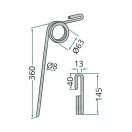 Magtakaró pálca KRM 7003101