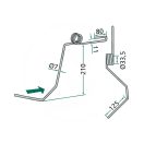 Magtakaró pálca bal Hassia 3537039