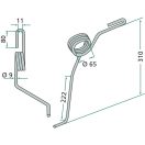 Magtakaró pálca jobb hátsó Lemken 3537056