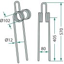 Magtakaró pálca Hassia 3538801