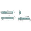 Irattartó henger kicsi Ø51 x 310 mm