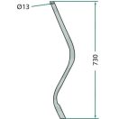 Nyomlazító kapa hosszú Accord AC496838, 496838
