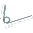 Magtakaró pálca első Kuhn N02043A0