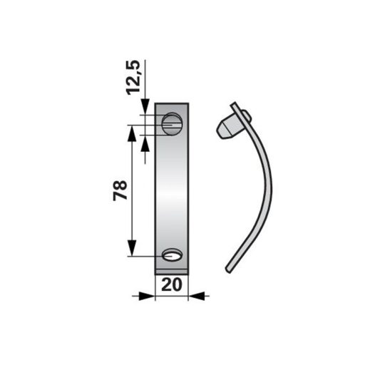 Tartórugó magasságállításhoz Fella 425195, 122178, 123158