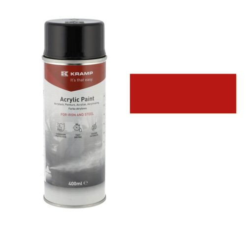 Festék spray RAL 3020 közlekedési piros - 400 ml