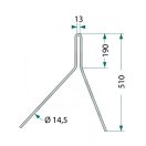 Magtakaró pálca dupla Horsch 31054301