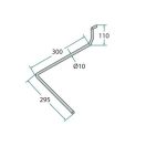 Magtakaró pálca külső jobb II Amazone 3420400