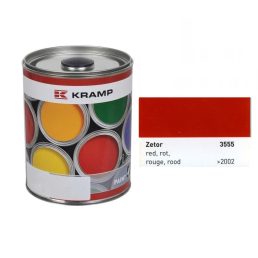 Festék Zetor piros, 2002-től - 1 liter (3555)