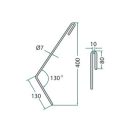 Magtakaró pálca rövid bal II Amazone 3742300