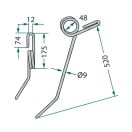 Magtakaró pálca bal első Kverneland 420859, AC420859