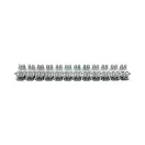 Hevederkapocs készlet Flexco 1000 mm / 4,8-6,4 mm (RS187J47/1200SP)