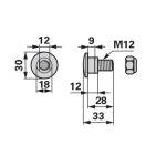 Kaszapenge csavar készlet Kuhn 56115800 (30 db)