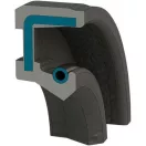 Szimering NBR 56x85x13 mm CB