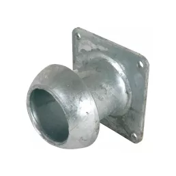 Perrot csatlakozó V-elem karimával 6"
