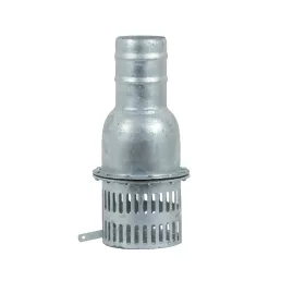 Perrot tömlővéges lábszelep csatlakozó 100 mm (Acél)