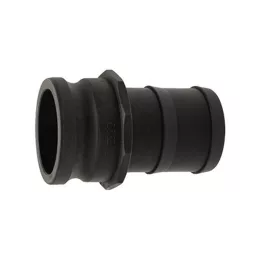   Camlock csatlakozó E típusú tömlőcsonkkal 1 1/2" - 40 mm tömlőcsonk (Műanyag)