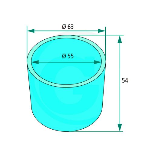 Távtartó persely Fella 140792