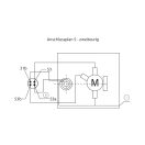Ablaktörlő motor bal John Deere AL34846
