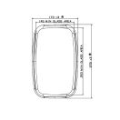 Visszapillantó tükör Britax 282 x 174 mm