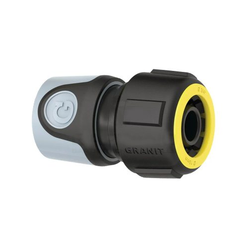 GRANIT BLACK EDITION Gyorscsatlakozó kerti tömlőkhöz készlet 3/4"