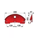 Picior glisant JF-Stoll 813081036X, 1123240