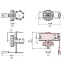 Elektromos üzemanyag szivattyú Case IH 87802238, 84271407