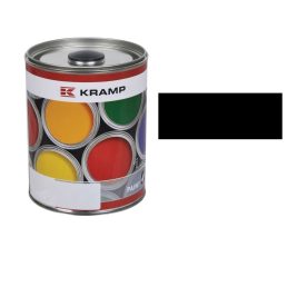 Festék RAL 9190 matt fekete - 1 liter