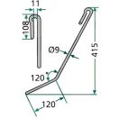 Magtakaró pálca rövid II/III Amazone 952461