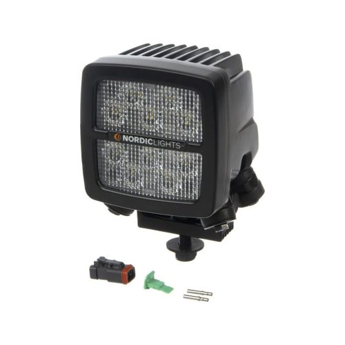 Nordic Lights Közeli fényvető LED munkalámpa négyzet alakú 6700 lm 50 W