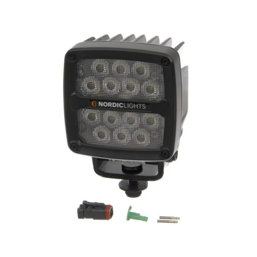 Nordic Lights Széles szimetrikus fényvető LED munkalámpa négyzet alakú 7000 lm 50 W