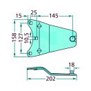 Kaszapenge tartó Deutz-Fahr YA0335K0, YA-0335K0