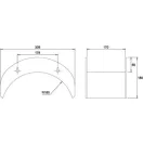 ALBA-Krapf Fali tömlőtartó BIG